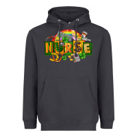 Smoke nurse st patricks Heavyweight Hoodie - FaDigitalArtStudio