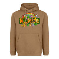 Toasted Coconut nurse st patricks Heavyweight Hoodie - FaDigitalArtStudio