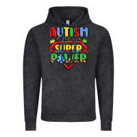 Vintage Black autism is my superpower Vintage Hoodie - LillyAllenDesigns