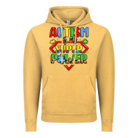 Vintage Mustard autism is my superpower Vintage Hoodie - LillyAllenDesigns