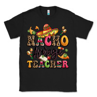Black nacho average teacher Classic Tee - LillyAllenDesigns