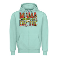 Seafoam Mama needs a drink mother's day Zipper Hoodie - HowdyJamesFarm