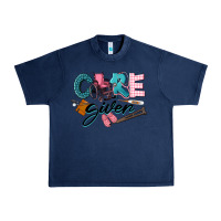 Navy Caregiver Urban Heavy Tee - LillyAllenDesigns