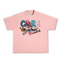 Salmon Caregiver Urban Heavy Tee - LillyAllenDesigns