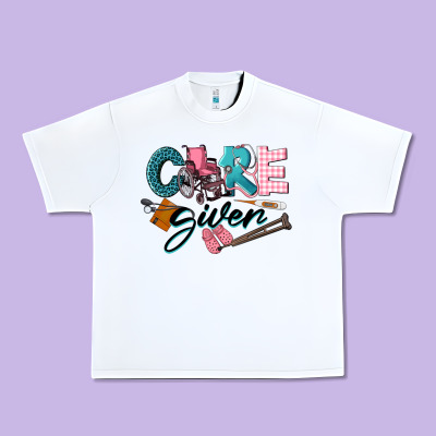 Caregiver Urban Heavy Tee Designed By Lillyallendesigns