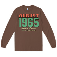 Chestnut August 1965 Limited Edition 55 Years Of Being Awesome Long Sleeve Tee - Bettercallsaul