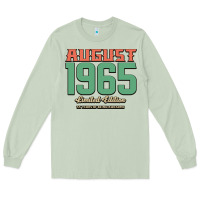 Matcha August 1965 Limited Edition 55 Years Of Being Awesome Long Sleeve Tee - Bettercallsaul