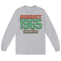 August 1965 Limited Edition 55 Years Of Being Awesome Long Sleeve Tee | Teevron