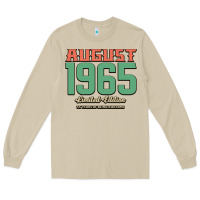 Mushroom August 1965 Limited Edition 55 Years Of Being Awesome Long Sleeve Tee - Bettercallsaul