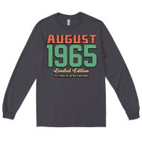 Smoke August 1965 Limited Edition 55 Years Of Being Awesome Long Sleeve Tee - Bettercallsaul
