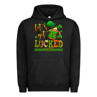 Pigment Black lets get lucked up st patricks Urban Hoodie - LillyAllenDesigns