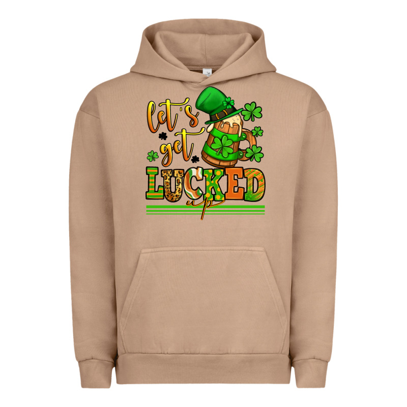 Lets Get Lucked Up St Patricks Urban Hoodie by LillyAllenDesigns | Teevron