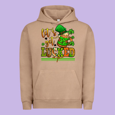 Lets Get Lucked Up St Patricks Urban Hoodie Designed By Lillyallendesigns