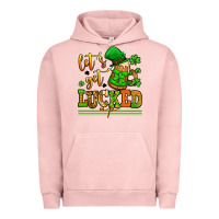 Pigment Salmon lets get lucked up st patricks Urban Hoodie - LillyAllenDesigns
