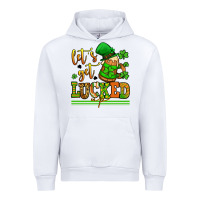 White lets get lucked up st patricks Urban Hoodie - LillyAllenDesigns