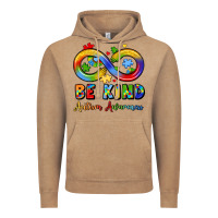 Vintage Coffee be kind autism awareness infinity symbol Vintage Hoodie - LillyAllenDesigns