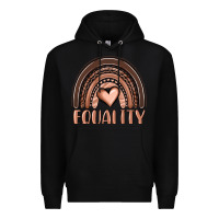 Black equality melanin rainbow Premium Hoodie - OliviaCreatesArt
