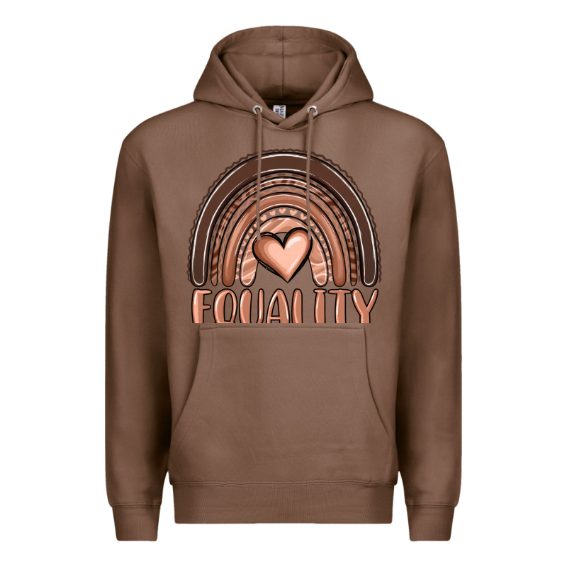 Equality Melanin Rainbow Premium Hoodie by OliviaCreatesArt | Teevron