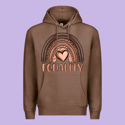 Equality Melanin Rainbow Premium Hoodie Designed By Oliviacreatesart