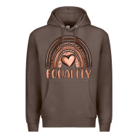 Coffee equality melanin rainbow Premium Hoodie - OliviaCreatesArt