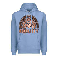 Colony Blue equality melanin rainbow Premium Hoodie - OliviaCreatesArt
