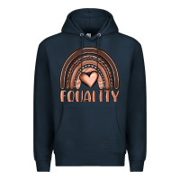 Navy equality melanin rainbow Premium Hoodie - OliviaCreatesArt