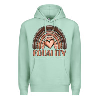 Seafoam equality melanin rainbow Premium Hoodie - OliviaCreatesArt