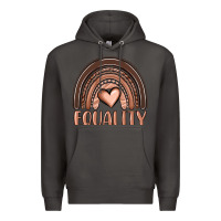 Smoke equality melanin rainbow Premium Hoodie - OliviaCreatesArt