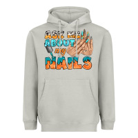 Moon Dust ask me about my nails bbs Heavyweight Hoodie - BundleAndBundleShop