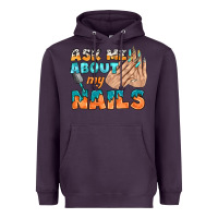Plum ask me about my nails bbs Heavyweight Hoodie - BundleAndBundleShop