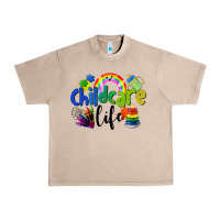 French Oak Childcare Life Urban Heavy Tee - LillyAllenDesigns
