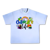 Grape Ice Childcare Life Urban Heavy Tee - LillyAllenDesigns