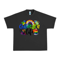 Pigment Black Childcare Life Urban Heavy Tee - LillyAllenDesigns