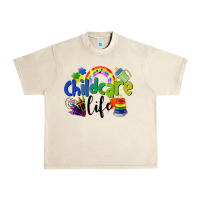 Sandshell Childcare Life Urban Heavy Tee - LillyAllenDesigns