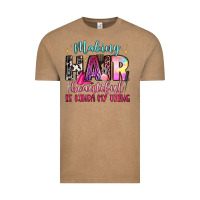 Vintage Coffee making hair beautiful is kinda my thing Vintage Tee - LillyAllenDesigns