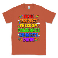 Copper love respect freedom tolerance equality pride Classic Tee - LillyAllenDesigns