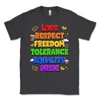 Smoke love respect freedom tolerance equality pride Classic Tee - LillyAllenDesigns