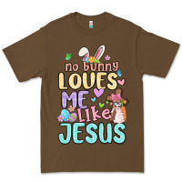 No Bunny Loves Me Like Jesus Premium Tee | Teevron