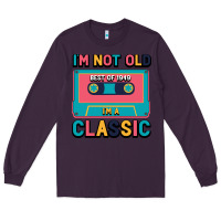 Plum I'm Not Old Best Old Best Of 1949 I'M A Classic Long Sleeve Tee - Bettercallsaul