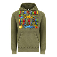 Vintage Olive if they can't learn the way we teach teach the  wa Vintage Hoodie - LillyAllenDesigns