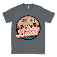 Charcoal Heather don't be a shady beach Classic Tee - JahusDesignShop