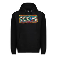 Black Texas Premium Hoodie - JahusDesignShop