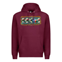 Burgundy Texas Premium Hoodie - JahusDesignShop