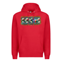Red Texas Premium Hoodie - JahusDesignShop