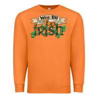 Carrot wee bit irish st patrick's day Premium Sweatshirt - FaDigitalArtStudio