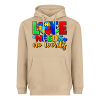 Mushroom love needs no words Heavyweight Hoodie - FaDigitalArtStudio