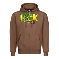 Chestnut Love St. Patrick's Day Zipper Hoodie - HowdyJamesFarm
