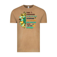 Inspirational Flower And Quote Design Vintage Tee | Teevron