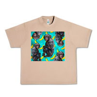 Chimpanzee And Banana Urban Heavy Tee | Teevron