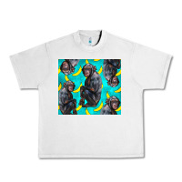 Lunar Rock Chimpanzee And Banana Urban Heavy Tee - LillyAllenDesigns